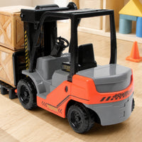 Forklift Truck playthingForklift Toy Inertial Construction Vehicle for Young Children, Boys