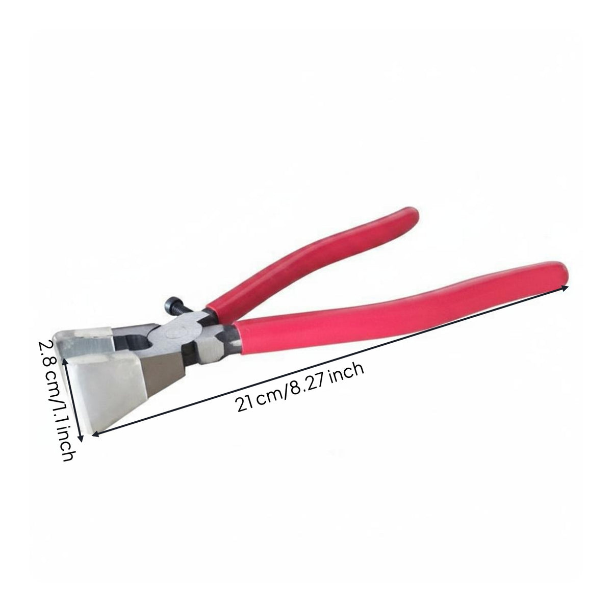 Adjustable Glass-and-Tile Carbon Steel Tile Nippers Screw Adjustment
