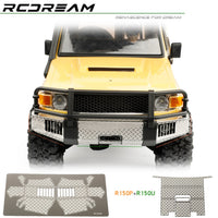 RCDream RGT LC76 LC71 Front Bumper Metal Skid Plate Guard