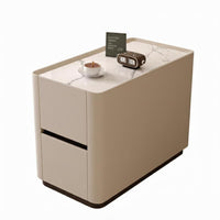Round Storage End Table Modern Minimalist Design Living Room Furniture Luxury Design Multipurpose Use for Homeowners