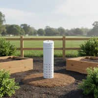 Worm Compost Cylinder Upright Worm Cylinder Composter Vent Cap Vermicompost Bin