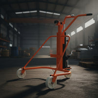 Hydraulic Drum Cart Mobile Drum Handling Cart Manual for Warehouses, Mechanics