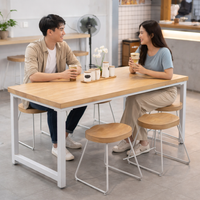 cafe tables and stools