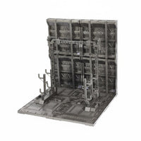 Hangar Scene Board  Corner Scene Board Freestanding Miniature Display Base