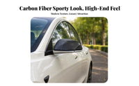 Electric Vehicle Series 3 Side Mirror Cover Fit over Side Mirror Cap Contoured Car Part Smooth