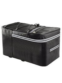 Waterproof Mountain Bike Pannier Bag for Electric Folding Bikes, Large Capacity, Rear Rack Bag