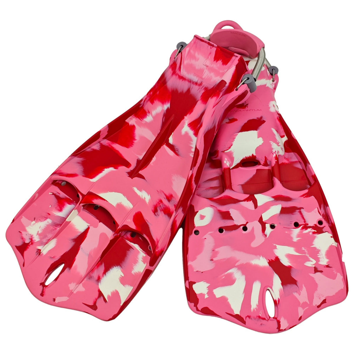 Openrear-Adjustable Fins with Spring Straps Aerodynamic Jet Fins Low-Profile Dive Fin for Swimming