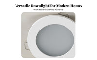 Zinc Alloy Construction LED Lamp Bracket Waterproof Ceiling Lamp Mounting Frame Adjustable Angle for Bathroom, Hotel, Retail Shop