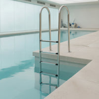 Pool Handrail Ladder Rust Resistant 5-Step Pool Ladder Rustproof for for Below-Ground Pools Pools