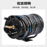卷管器润滑油卷管盘管道疏通机专用自动收管器便携收纳盘管器批发