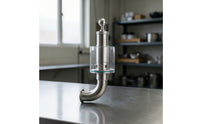 Stainless Steel Spunding Valve Corrosion-Resistant Fermenter Valve with Tri-Clamp for Homebrewers, Pressure Fermentation