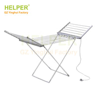 HELPER DRAL-9013B Foldable Wing-Type Aluminum Alloy Drying Rack with Heating
