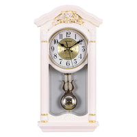 Wall Clock with Pendulum Ornate Pendulum Wall Clock Retro for Study