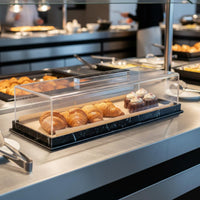 Acrylic Bread Box Transparent Acrylic Bakery Display Case Dustproof