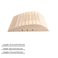Wooden Moxibustion Box Solid Wood Back Moxibustion Box Vented Design for Spa