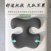 Memory Foam Face Down Pillow for Beauty Salon Bed with Hole for Breathing
