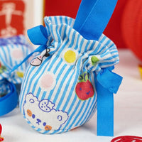 Children's Party Favor Bag With Handle Kids Party Favor Bag Reusable Small Easter Gift Sack for Young Children, Parents, School Activities, Themed Parties