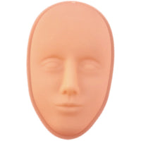 5D Embroidery Practice Fake Skin Full Face Practice Skin with Eyebrow Eye Lip Modules