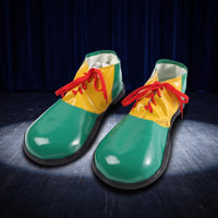 Oversized Clown Shoes Jumbo Carnival Clown Shoes Glossy Shiny for Clowns, Performers, Cosplayers, Stage Shows, Halloween