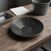 Gold Panning Pan Concentric Ridges Gold Washing Pan Grooved Sections