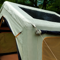 4-Person Tent, Automatic Inflatable Air Tent, 3000mm Waterproof, Oxford Fabric, 4-Season Compatible, Camping, Outdoor