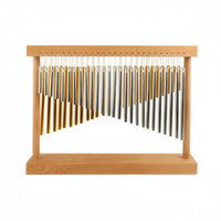52 Tone Double Row Bar Chimes Sound Healing Tabletop Meditation Chimes