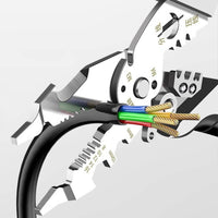 Multifunction Stripping All in Single Angled Wire Ergonomic Grip