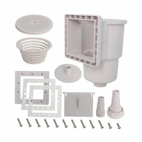 Thru-Wall Pool Skimmer Long-Lasting Through-Wall Pool Skimmer Standard