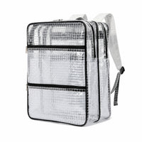 Clear Backpack Structured Transparent Backpack Adjustable Bag for School