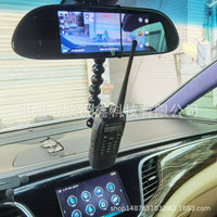 Car Radio Mount for Windshield with Suction Cup