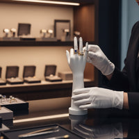 Right Hand Mannequin Polished Finish Watch Display Hand Seamless