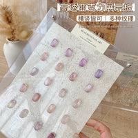 色板亚克力日式美甲款式展示ins作品拍照纹理感背景穿戴打版道具