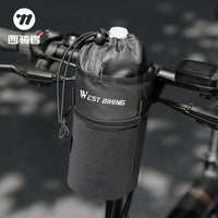 WEST BIKING Water Bottle Bag Multi-color Folding Bike Balance Bike Handlebar Bag Water Bottle Holder Insulated Cycling Bag