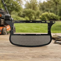 Face Guard Panel Protection Visor with Mounting Slots Streamlined
