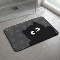 Diatomaceous Earth Bath Mat Soft Surface Diatomite Bath Mat Low-Height