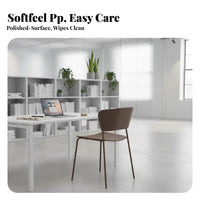 Nordic Design contouredd rear Dining Chair Natural Wood Finish Upholstered Side Chair Minimalist design Kitchen Seating Ergonomic rearrest for Homeowners, Business Owners, Families, Cafe, Office, Study, Living Room