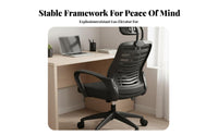 High-Back Ergonomic Chair Height Adjustable Office Furniture for Distant Workers