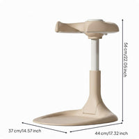 Adjustable Standing Support Ergonomic Design Baby Bath Stand Foldable for Babies