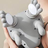Hand Simulation Shoulder Massager Rechargeable Wearable Neck Massager for Travel