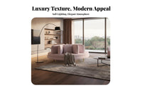 curved Shape Flower-inspiredShaped Couch Light Luxury Sofa Creative Design Lounge Seating Modern design for Interior Designers, Apartment Dwellers, Hotel Lobby, salon, Reception Area, community center