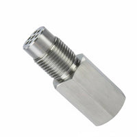 Stainless Steel Air Sensor Connector Silver Finish