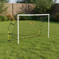Foldable Design Kids Soccer Training Goal Easy Assembly Folding Soccer Net Stable Frame Sports Equipment Long-Lasting for Young Athletes, Outdoor, Indoor