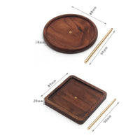 Embroidery Thread Holder Brass Rod Wood Spool Stand Polished Surface