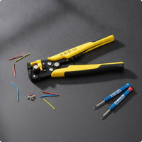 Multi-Function Wire Cable Sheath Remover All-Purpose Crimping Tool Premium for Electricians, Technicians, Electrical Work