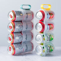 冰箱饮料收纳盒神器啤酒可乐易拉罐是收纳筐可叠加大象苏打水收纳