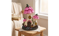 Flower-Roof Miniature House Figurines | Whimsical, for Patio