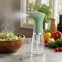 Electric Oil Dispenser Portable Electric Oil Mister Fine Spray for Camping