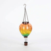 Hot Air Balloon Solar Lantern Outdoor Hanging Solar Lantern for Garden