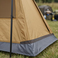 Large Camping Tent Mesh Screening Instant Setup Tent Zippered Openings