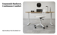 Modern Computer Chair Comfortable Cushion Desk Chair Easy to Clean for Students, Teens, Dorm Room, Bedroom